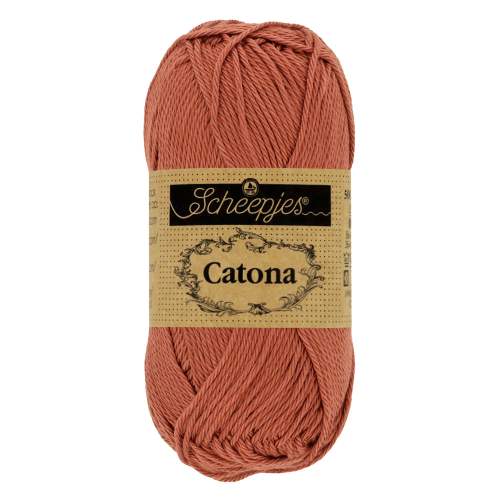 Scheepjes Catona 50gr - 504 Brick Red