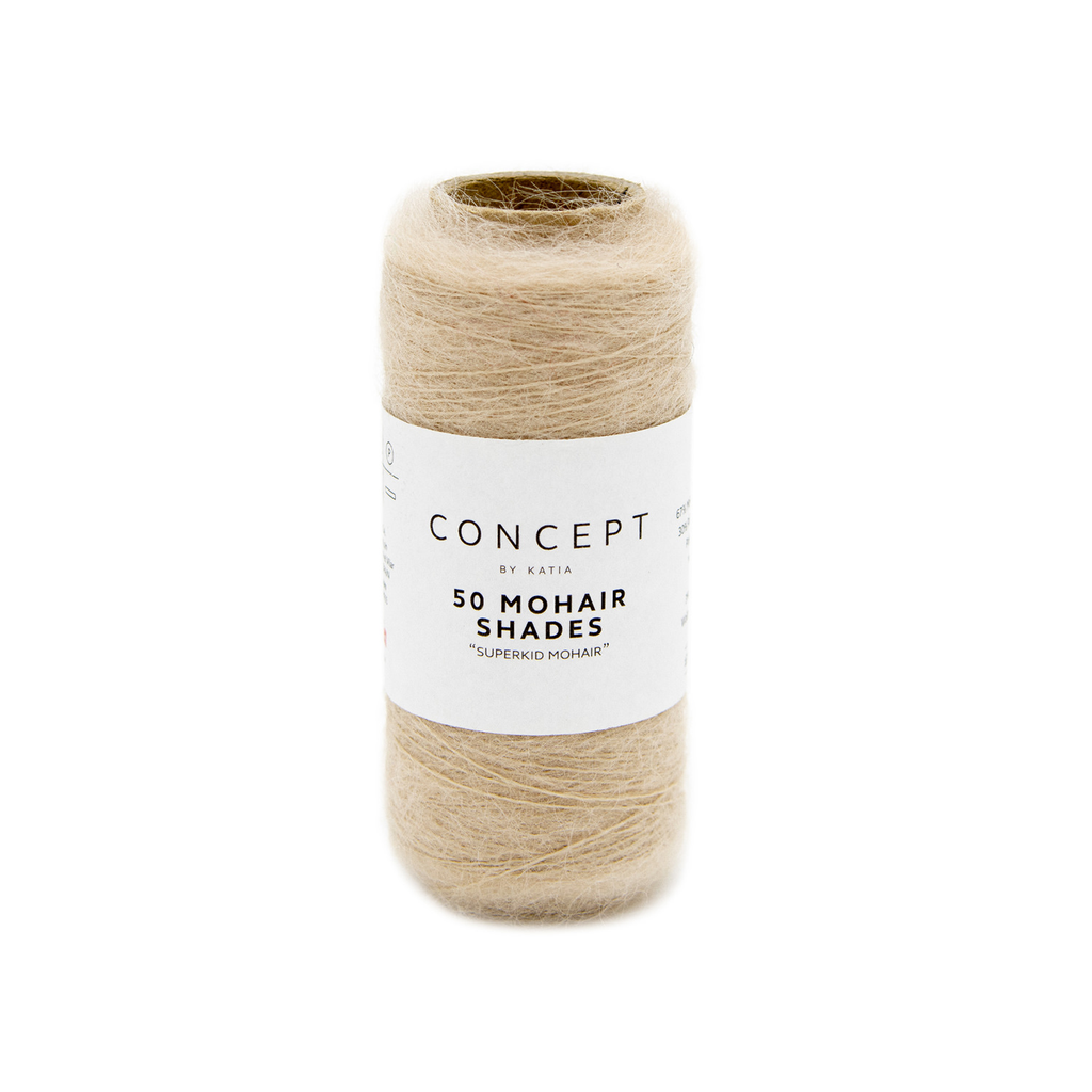 50 Mohair Shades - 11 - Zeer licht bleekrood