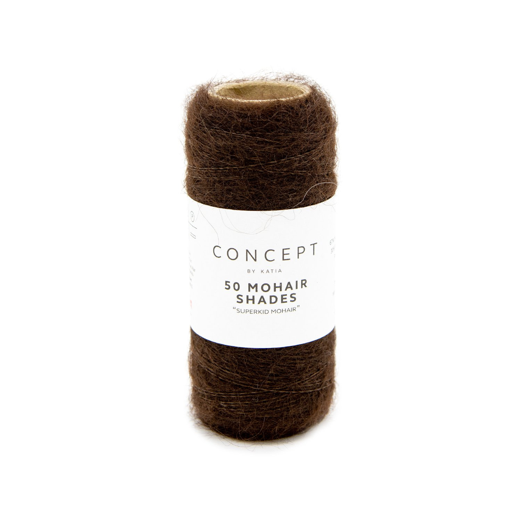 50 Mohair Shades - 15 - Chocoladebruin