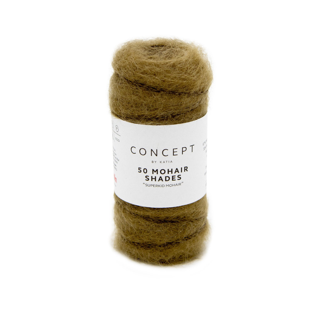50 Mohair Shades - 18 - Olijfgroen