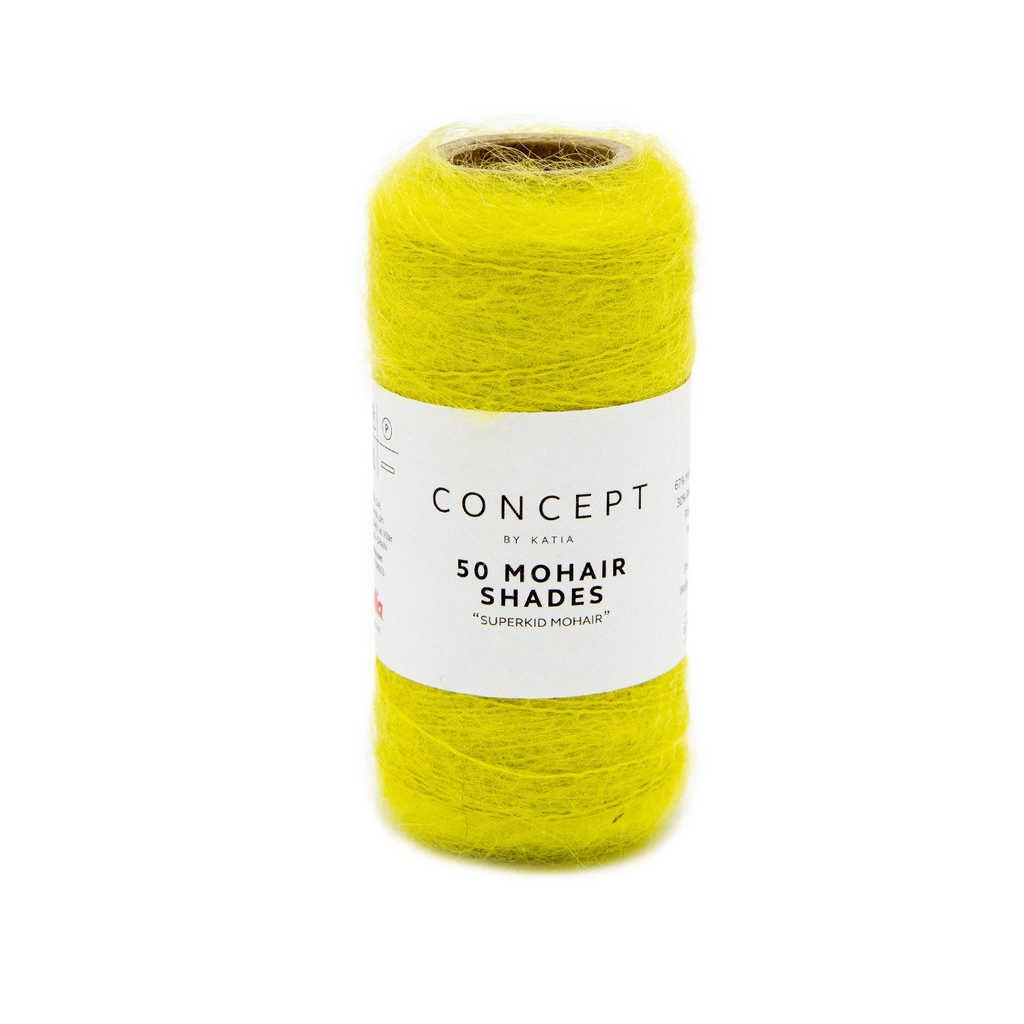 50 Mohair Shades - 21 - Geel