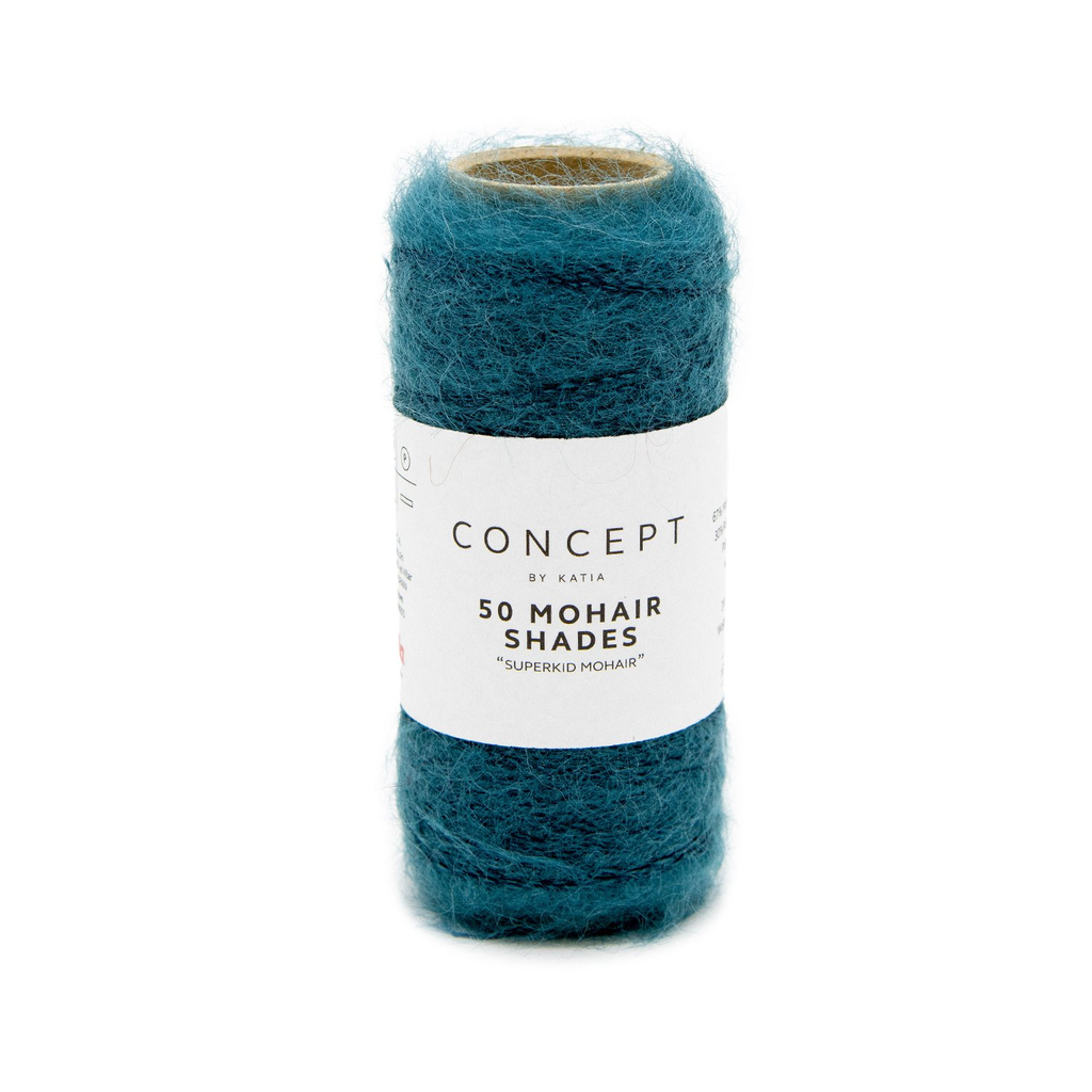 50 Mohair Shades - 29 Groenblauw