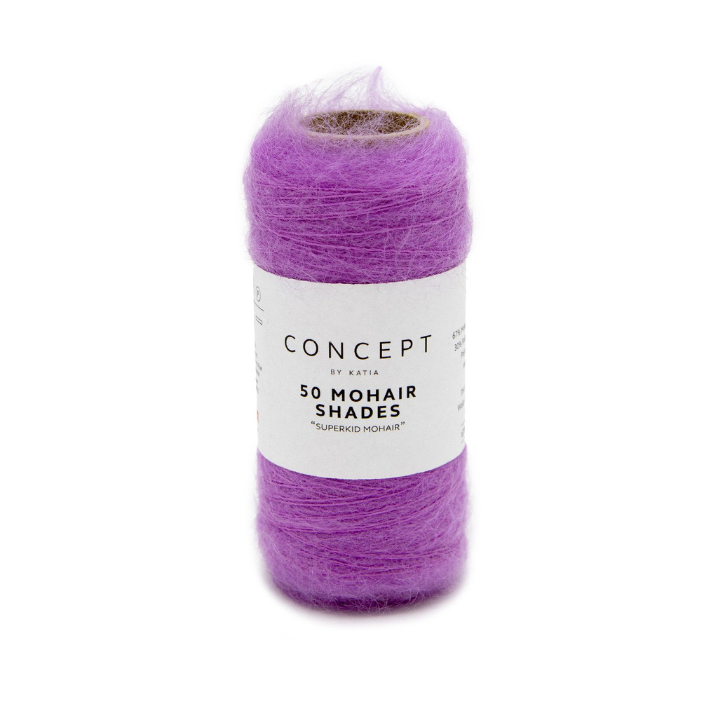 50 Mohair Shades - 37 - Medium paars