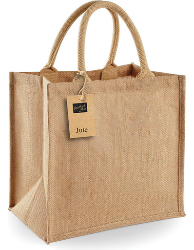 [W413] Jute Midi Shopper