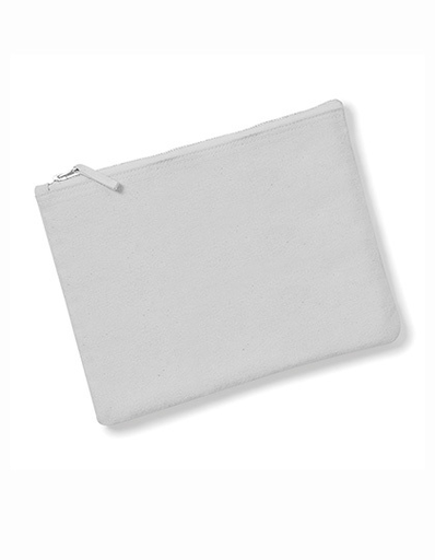 [WM530M] Canvas Accessory Pouch - Grey - M