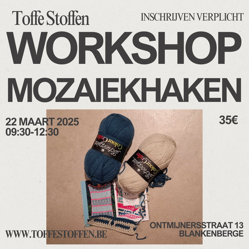 Workshop Mozaiekhaken 22-03-2025