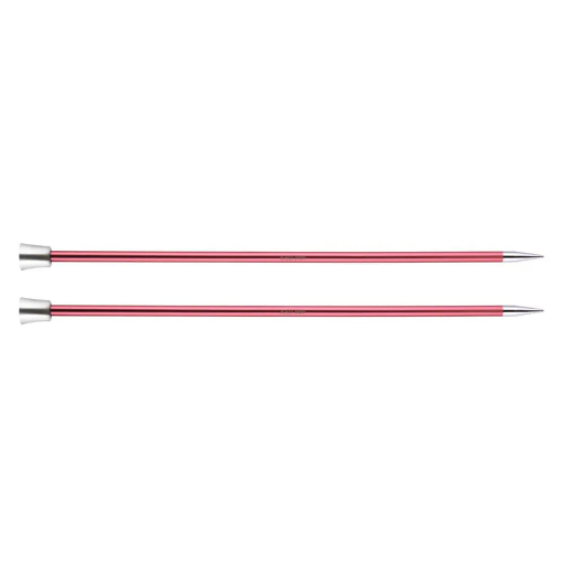 [K47334] KnitPro Zing breinaalden 40cm met kop - 6.50mm