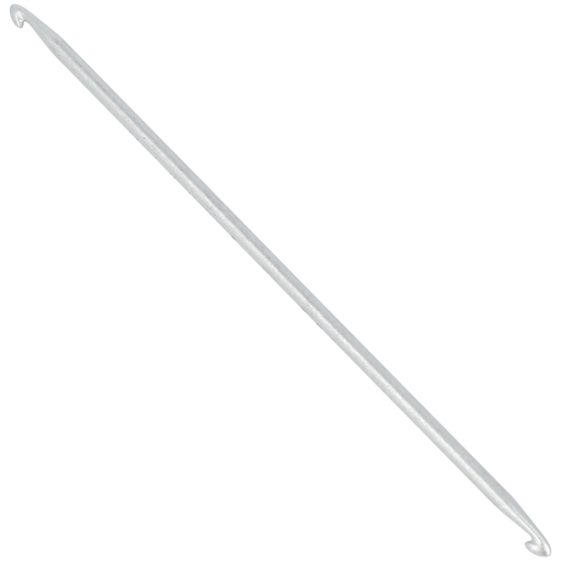 [393.1535] Aluminium tunische dubbele haaknaald 15cm - 3.50mm