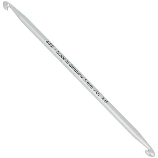 [393.1555] Aluminium tunische dubbele haaknaald 15cm - 5.50mm