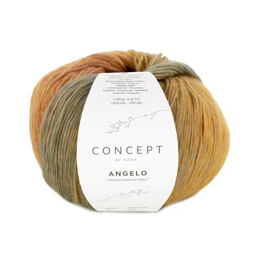 Angelo - 200 bruin-rood-groen