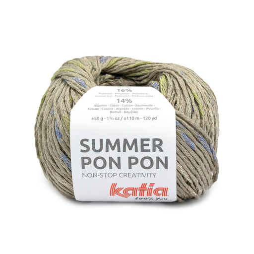 [1359.52] Summer Pon Pon - 52 Bleek bruin - kaki - jeans