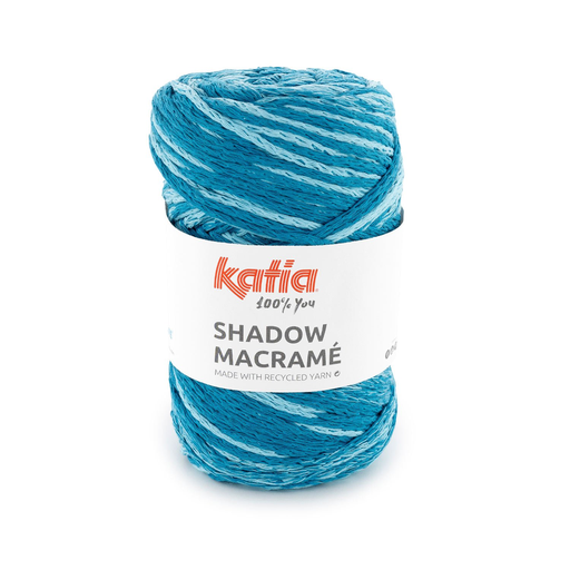 [1423.O.305] Shadow Macramé - 305 Turquoise-Waterblauw