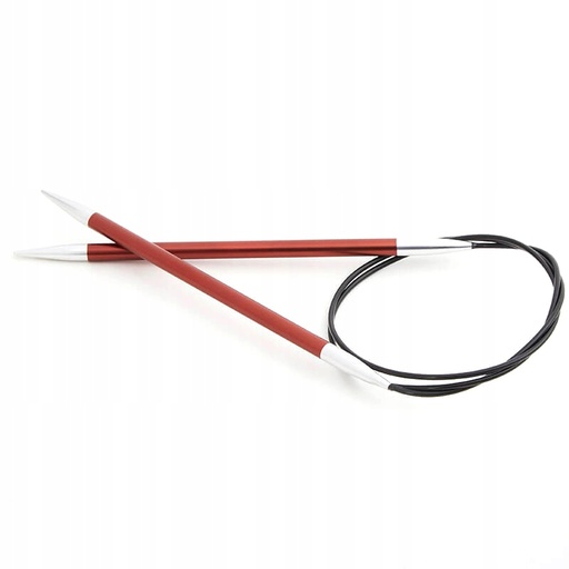 [K47072] KnitPro Zing rondbreinaalden 40cm - 5.50mm