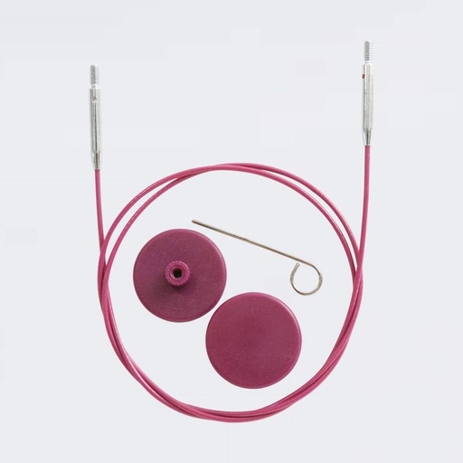 [K10644] KnitPro Swivel 360° Verwis. kabel voor 80cm naald 