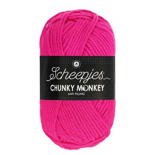 [1716-1257] Chunky Monkey  - 1257 Hot Pink