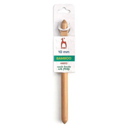[P44810] Pony Bamboo Haaknaald 15cm 10.00mm