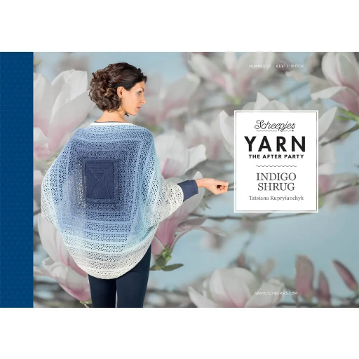 [YTAP27-20] YARN The After Party nr.27 Indigo Shrug