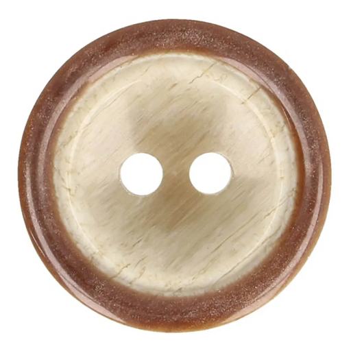 [MG9033357] Milward Knoop 2-gaats rond 18mm bruin - 3st