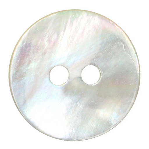 [MG9033550] Milward Knoop 2-gaats schelp 15mm blauw - 10st