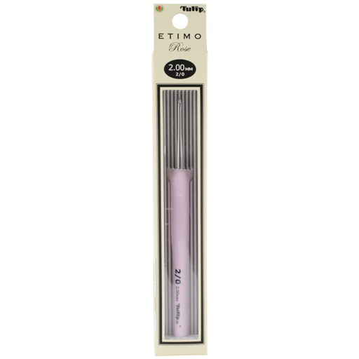 [TER-03e] Etimo Rose haaknaald softgrip - 2.00mm