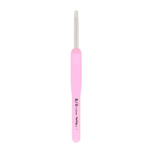 [TER-10E] Etimo Rose haaknaald softgrip - 5.00mm