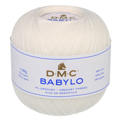 [147AD-40-BLANC] DMC Babylo nr.40 100g - BLANC