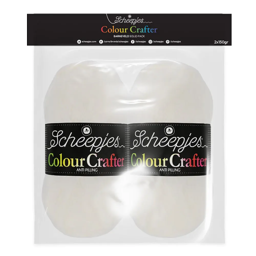 [1680-02-1005] Scheepjes Colour Crafter Solid Pack 2x150g - Barneveld