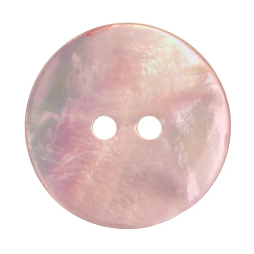 [MG9033519] Milward Knoop 2-gaats parelmoer 20mm roze - 6st