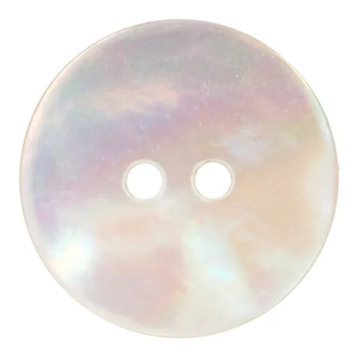 [MG9033489] Milward Knoop 2-gaats parelmoer 20mm wit-roze - 6st