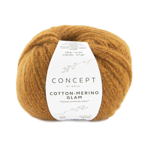 [1300.O.301] Cotton-Merino Glam - 301 Koper