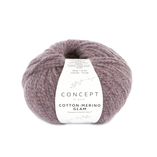 [1300.O.310] Cotton-Merino Glam - 310 Mauvé