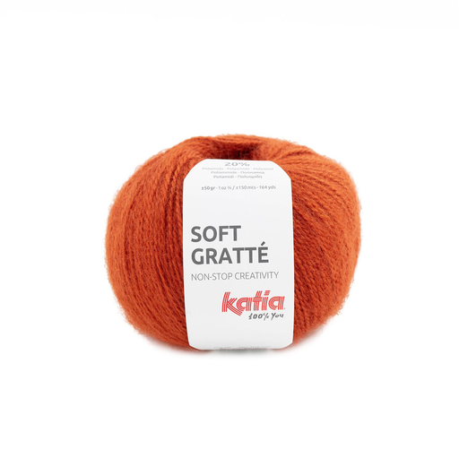 [1219.O.72] Soft Gratté - 72 Roest bruin