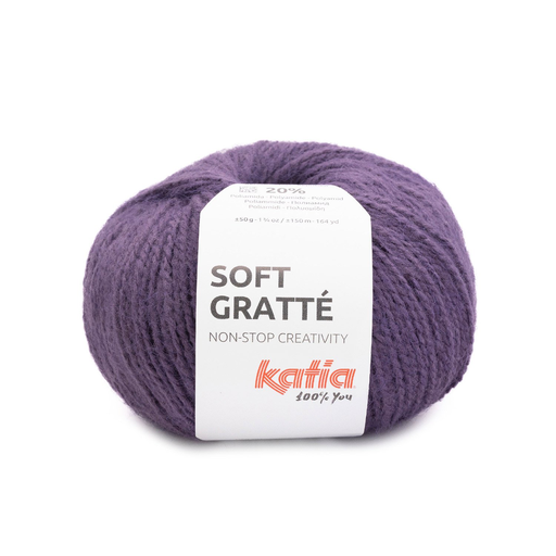 [1219.O.92] Soft Gratté - 92 Donker violet