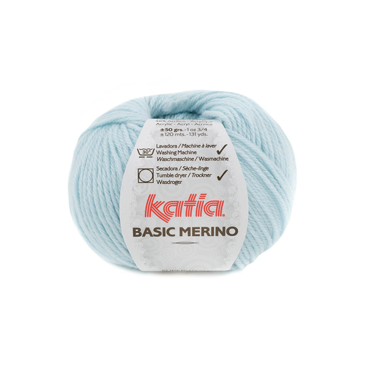 [793.O.86] Basic Merino - 86 Licht hemelsblauw