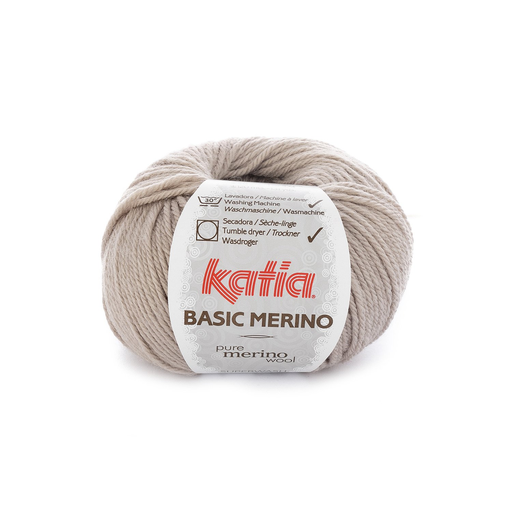 [793.O.9] Basic Merino - 9 Licht grijs