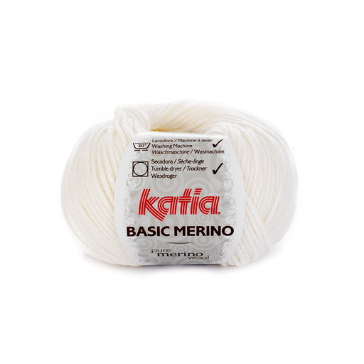 [793.O.1] Basic Merino - 1 Wit