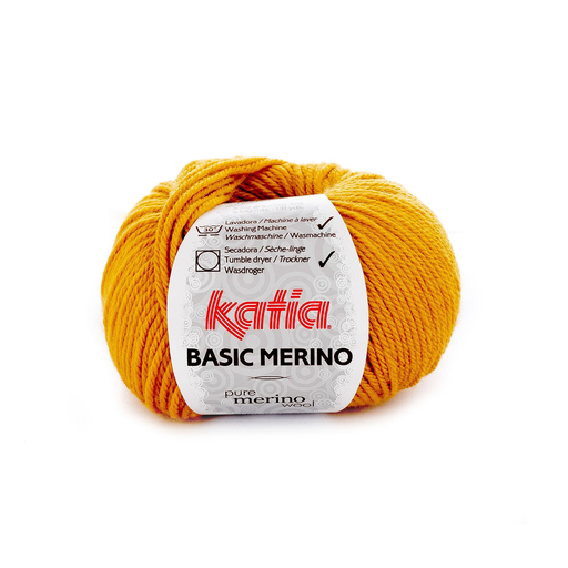 [793.O.41] Basic Merino - 41 Mosterd