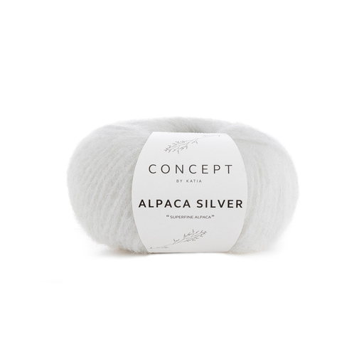 [1053.O.250] Alpaca Silver - 250 Ecru-Zilver
