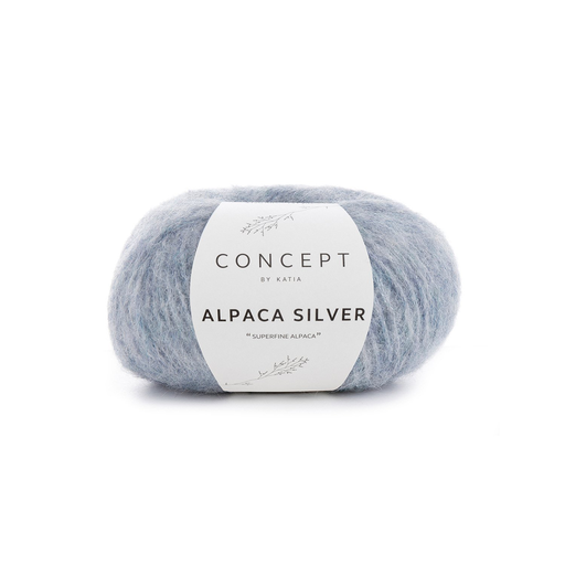 [1053.O.253] Alpaca Silver - 253 Pastel blauw-Zilver