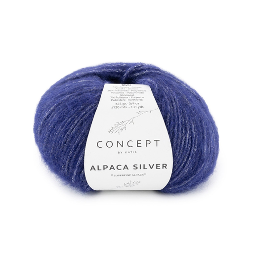 [1053.O.283] Alpaca Silver - 283 Donker blauw-Zilver