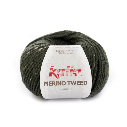 [832.O.310] Merino Tweed - 310 Donker groen