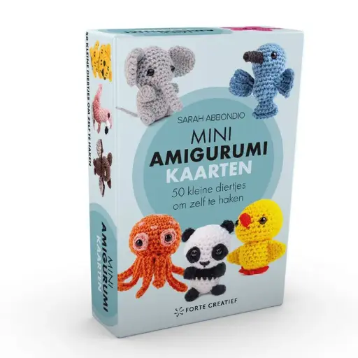 [9999-0232] Mini amigurumi kaarten - Sarah Abbondio