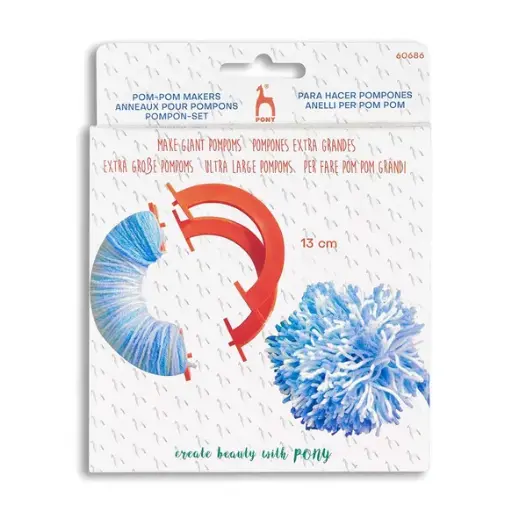 [P60686] Pony Pom pom maker 13cm