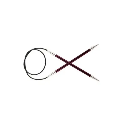 [K47103] KnitPro Zing Rondbreinaalden 60cm - 6.00mm 