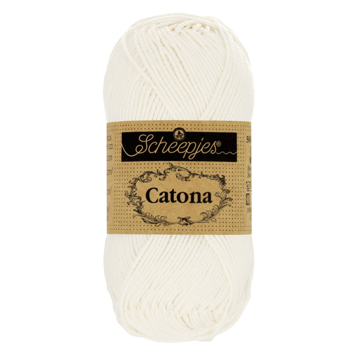 Scheepjes Catona 50gr - 105 Bridal White