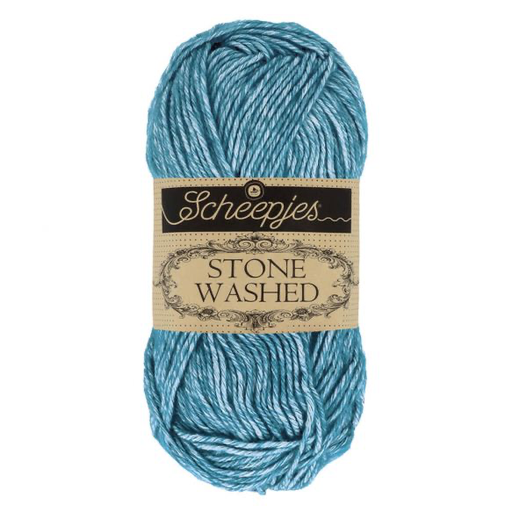 [1664-805] Stone Washed 50gr - 805 Blue Apatite