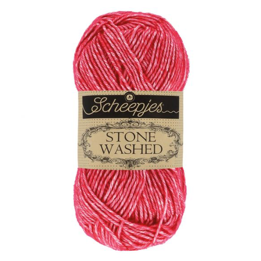 [1664-807] Stone Washed 50gr - 807 Red Jasper
