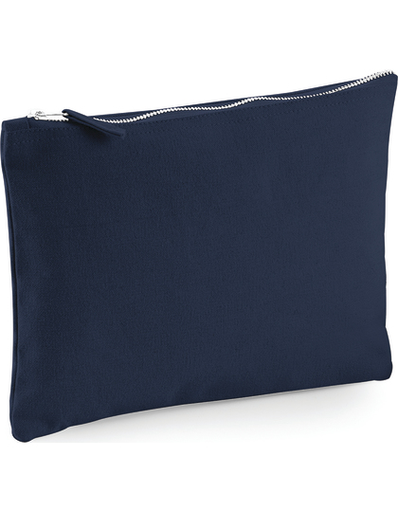[WM530S] Canvas Accessory Pouch - Navy - S