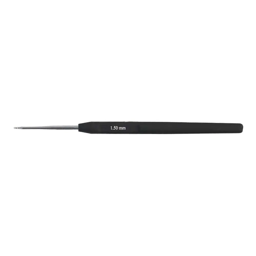 [K30865] KnitPro Staal Haaknaald met softgrip - 1.50mm
