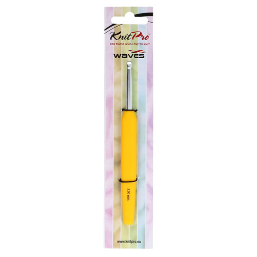 [K30911] KnitPro Waves haaknaald softgrip - 5.00mm